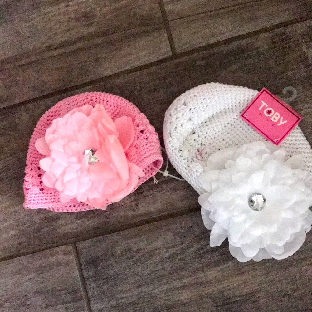 Toby crochet hats. NWT